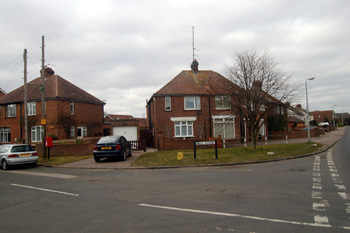 The approximate site of the Three Goat Heads March 2010